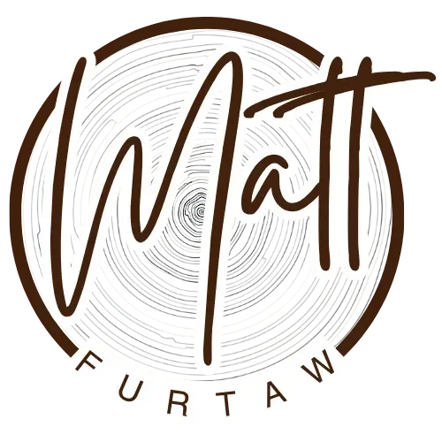 Matt Furtaw Logo with Wood Grain